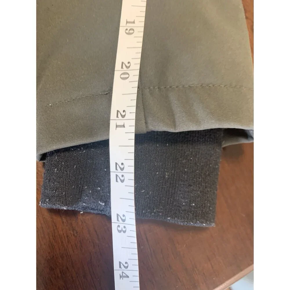 Guess Soft Shell Hooded Green Zip Jacket Size‎ L